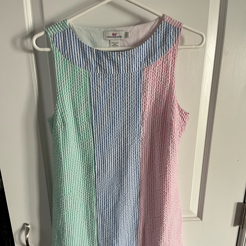 Vineyard Vines Seersucker Dress